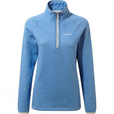 Fleece Craghoppers Zoe Half Zip Mujer Azules - Chile UFW504973